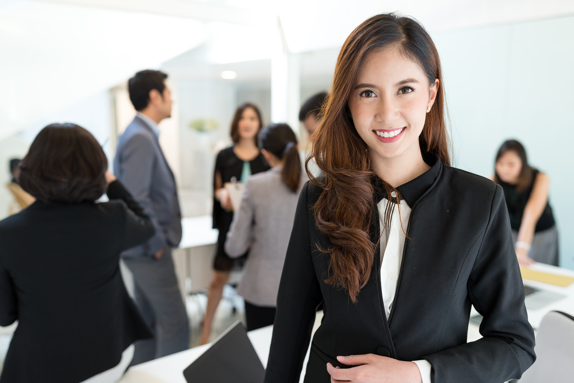 Asian Young Business Leader in Office